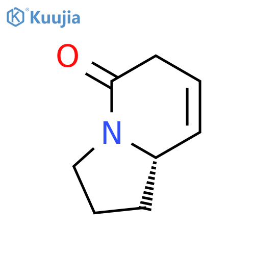 5(1H)-Indolizinone,2,3,6,8a-tetrahydro-,(8aS)-(9CI) structure