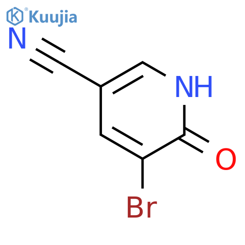 5-Bromo-6-oxo-1,6-dihydropyridine-3-carbonitrile structure
