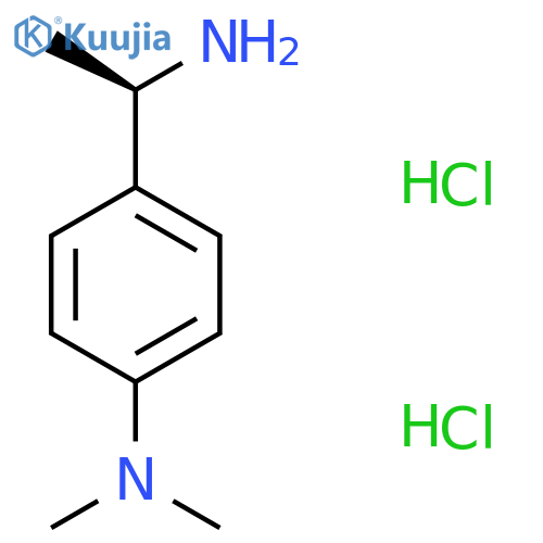(R)-4-(1-Aminoethyl)-N,N-dimethylaniline dihydrochloride structure