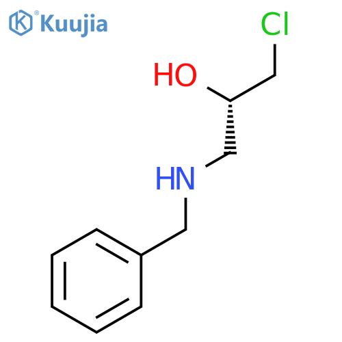 1-(Benzylamino)-3-chloropropan-2-ol structure