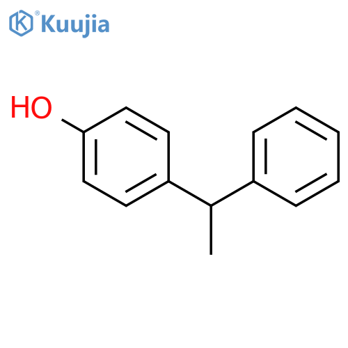 Phenol,4-(1-phenylethyl)- structure
