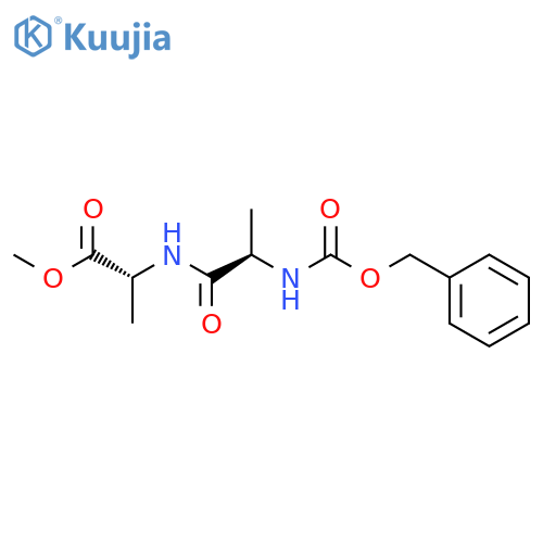 Z-D-ALA-D-ALA-OMe structure