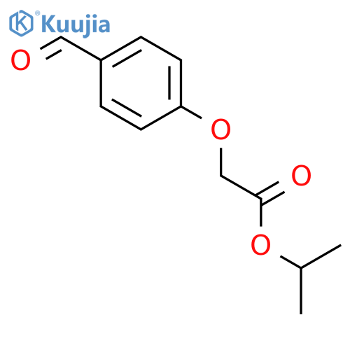 isopropyl (4-formylphenoxy)acetate structure