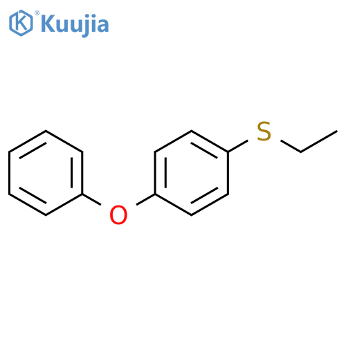 Ethyl 4-phenoxyphenyl sulfide structure