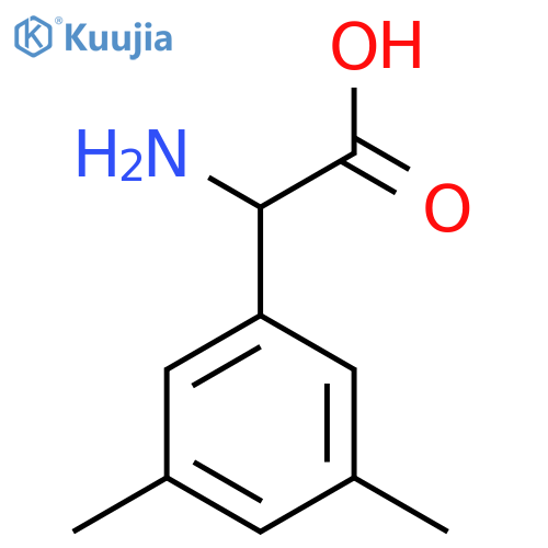 Amino-(3,5-dimethyl-phenyl)-acetic Acid structure