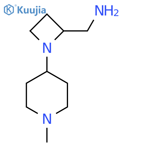 1-(1-methylpiperidin-4-yl)azetidin-2-ylmethanamine structure