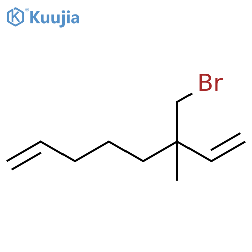 1,7-Octadiene, 3-(bromomethyl)-3-methyl- structure