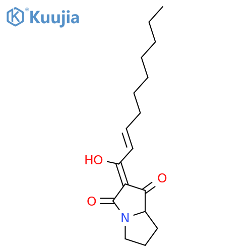 Pyreudione A; Homologue (R = -CH=CH(CH2)6CH3(E-)) structure