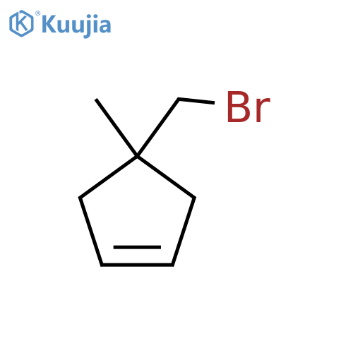 4-(Bromomethyl)-4-methylcyclopentene structure