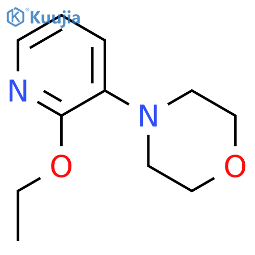 4-(2-Ethoxypyridin-3-yl)morpholine structure