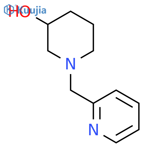 1-Pyridin-2-ylMethyl-piperidin-3-ol structure