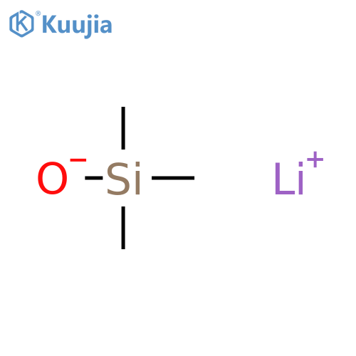 Silanol, trimethyl-,lithium salt (8CI,9CI) structure