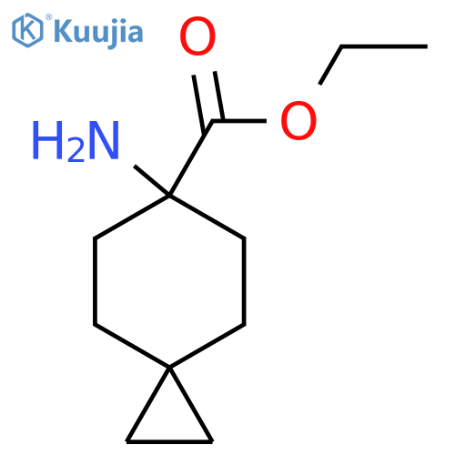 Ethyl 6-aminospiro[2.5]octane-6-carboxylate structure