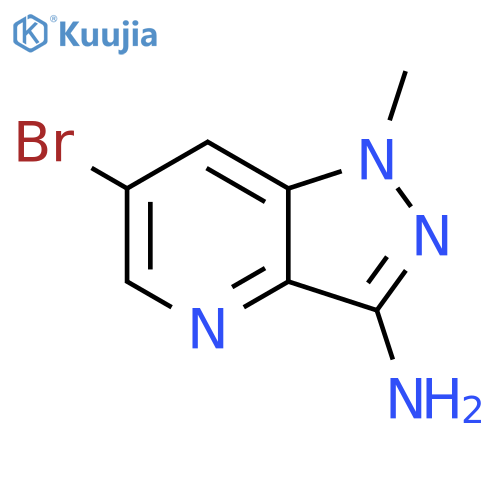 6-Bromo-1-Methyl-1H-Pyrazolo[4,3-B]Pyridin-3-Amine structure