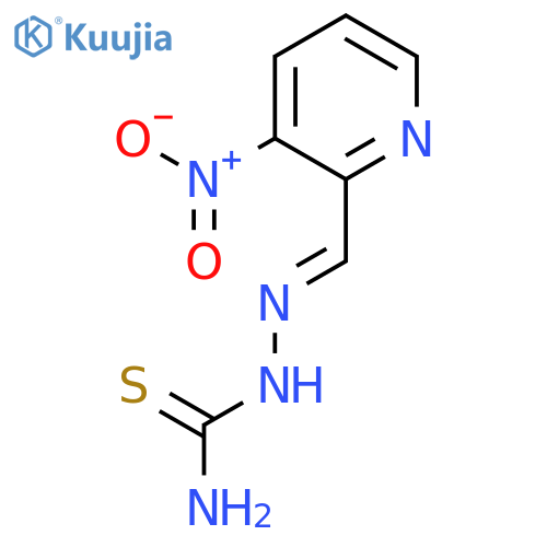 [(Z)-(3-Nitropyridin-2-yl)methylideneamino]thiourea structure