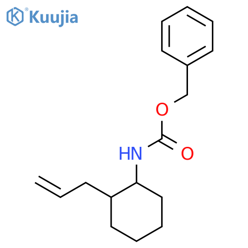 benzyl N-[2-(prop-2-en-1-yl)cyclohexyl]carbamate structure