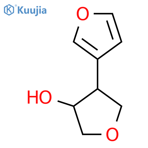 4-(Furan-3-yl)oxolan-3-ol structure