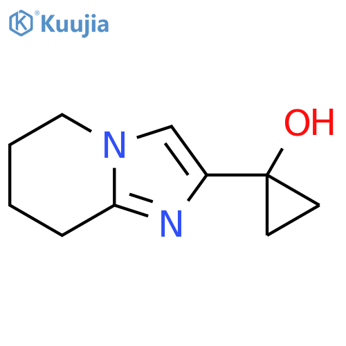 1-{5H,6H,7H,8H-imidazo1,2-apyridin-2-yl}cyclopropan-1-ol structure