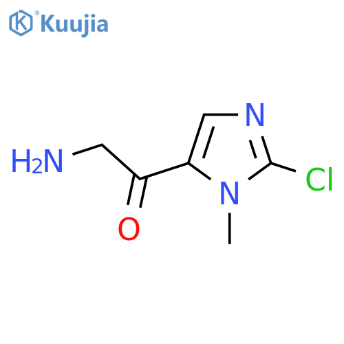 2-Amino-1-(2-chloro-1-methyl-1h-imidazol-5-yl)ethan-1-one structure