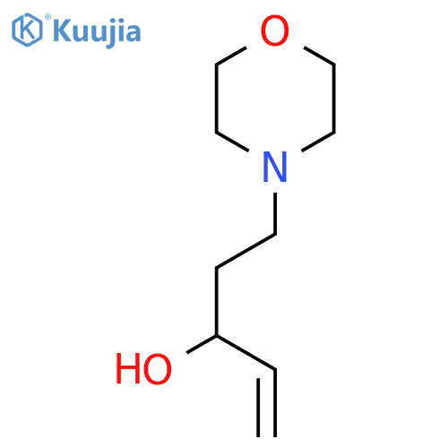 5-(morpholin-4-yl)pent-1-en-3-ol structure