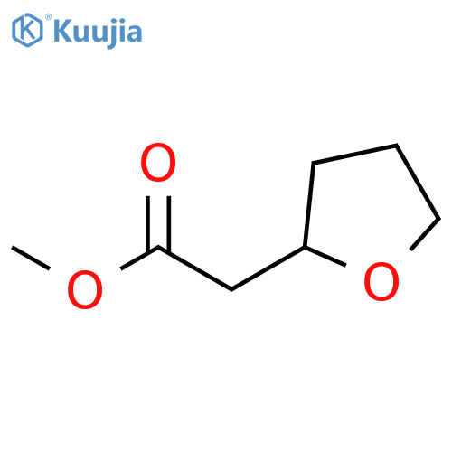 methyl 2-(oxolan-2-yl)acetate structure