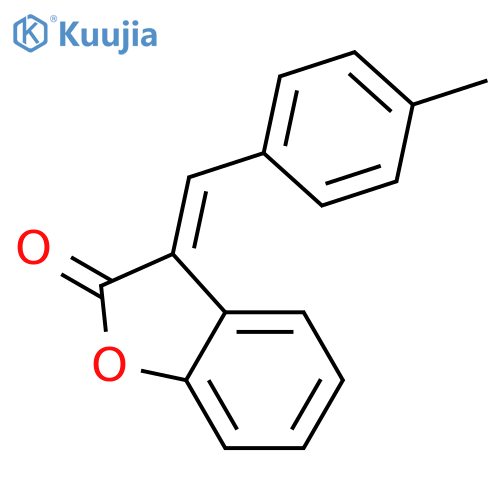 2(3H)-Benzofuranone, 3-[(4-methylphenyl)methylene]-, (E)- structure
