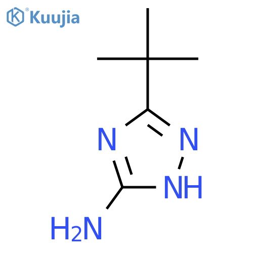 5-tert-Butyl-4h-1,2,4-triazol-3-amine structure