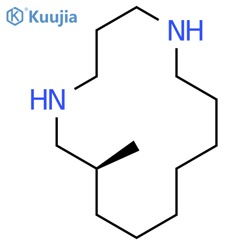 7-Methyl-1,5-diazacyclotetradecane; (S)-form structure