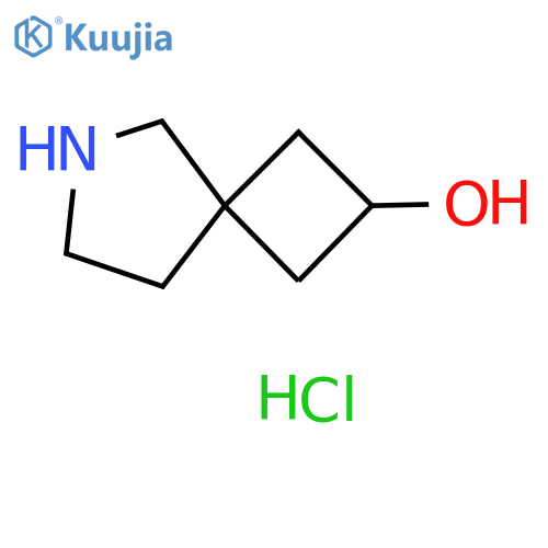6-azaspiro[3.4]octan-2-ol;hydrochloride structure