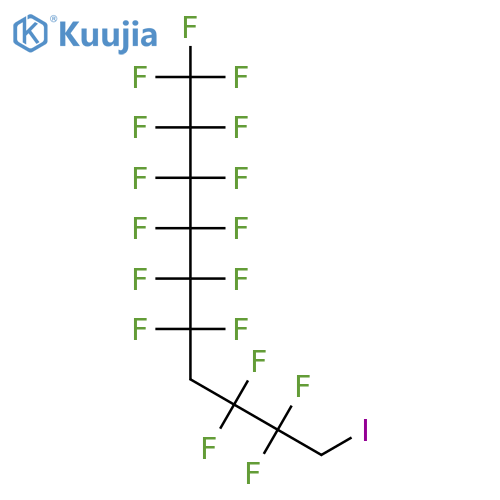 Decane, 1,1,1,2,2,3,3,4,4,5,5,6,6,8,8,9,9-heptadecafluoro-10-iodo- structure