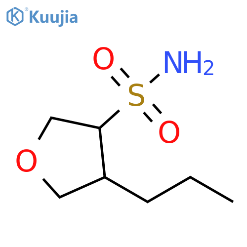 3-Furansulfonamide, tetrahydro-4-propyl- structure