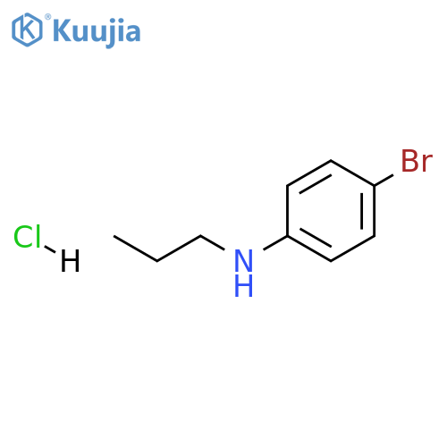 4-bromo-N-propylaniline hydrochloride structure