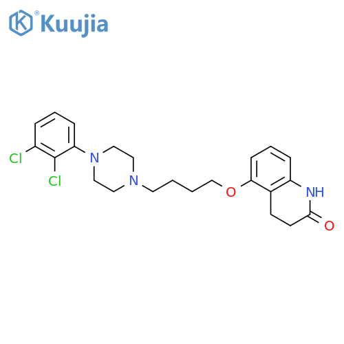 5-4-4-(2,3-Dichlorophenyl)-1-piperazinylbutoxy-3,4-dihydro-2(1H)-quinolinone (Aripiprazole Impurity) structure