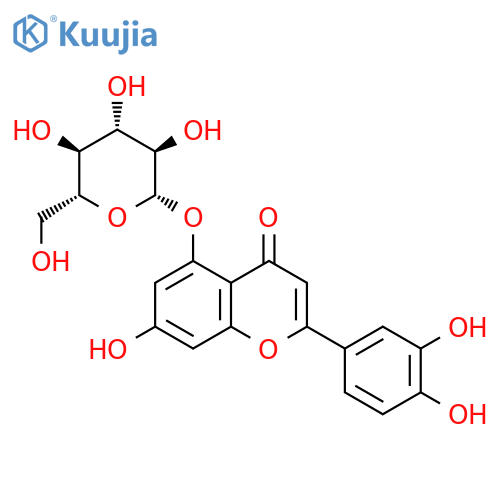Luteolin 5-O-glucoside structure