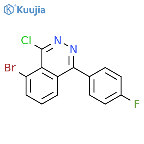 Phthalazine, 5-bromo-4-chloro-1-(4-fluorophenyl)- structure