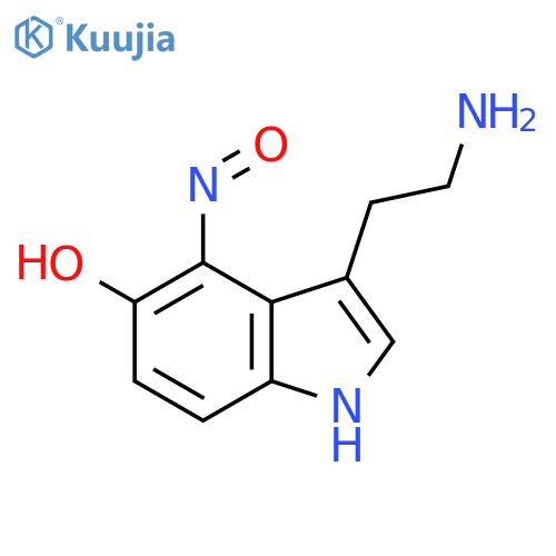 3-(2-Aminoethyl)-4-nitroso-1H-indol-5-ol structure