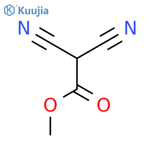 Acetic acid, dicyano-, methyl ester structure