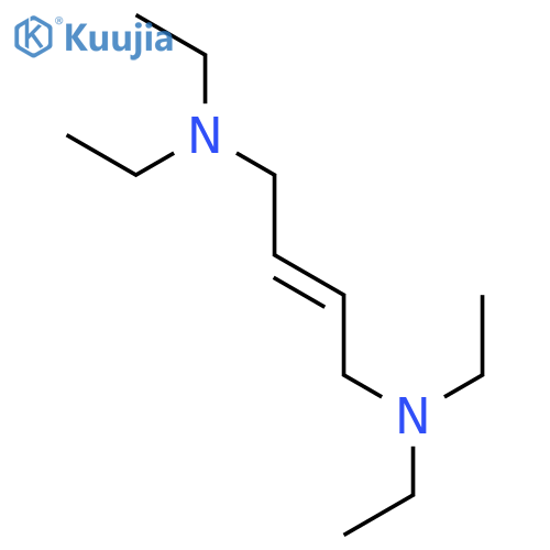 2-Butene-1,4-diamine,N1,N1,N4,N4-tetraethyl- structure