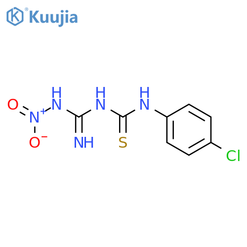 1-(4-Chlorophenyl)-3-Imino(Nitroamino)MethylThiourea structure