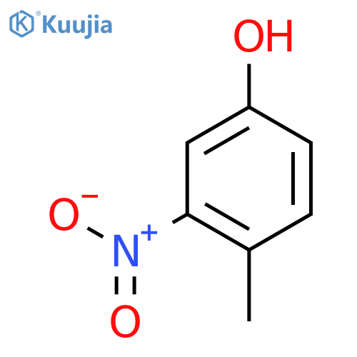 4-Methyl-3-nitrophenol structure