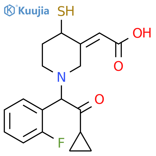 PRASUGREL METABOLITE R-138727 98.0% structure