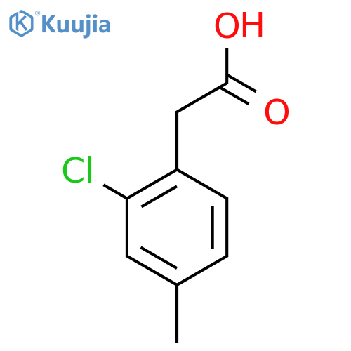 2-(2-Chloro-4-methylphenyl)acetic acid structure