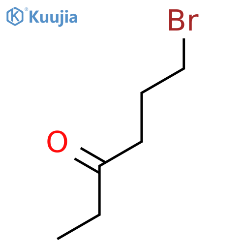 6-bromohexan-3-one structure