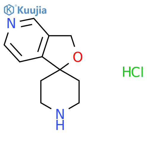 3H-Spiro[furo[3,4-c]pyridine-1,4'-piperidine] hydrochloride structure