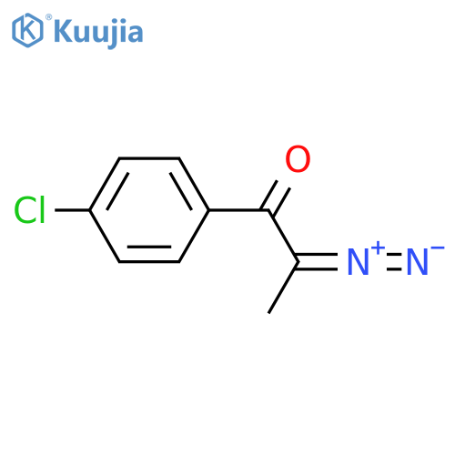 1-Propanone, 1-(4-chlorophenyl)-2-diazo- structure