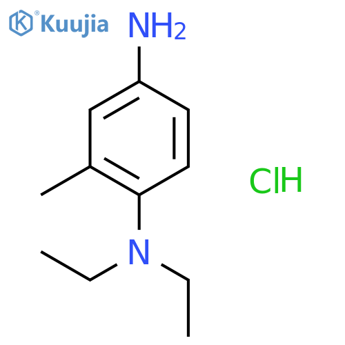 4-N,N-Diethyl-2-methyl-p-phenylenediamine monohydrochloride structure