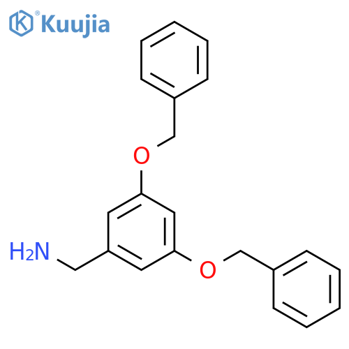 Benzenemethanamine, 3,5-bis(phenylmethoxy)- structure