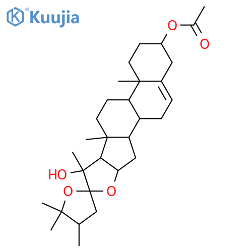 22,25-Epoxy-24-methylfurost-5-ene-3,20-diol; (3β,20β,22S,24S)-form, 3-Ac structure