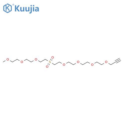 m-PEG3-Sulfone-PEG4-propargyl structure