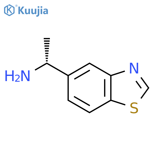 (R)-1-(Benzo[D]thiazol-5-YL)ethan-1-amine structure